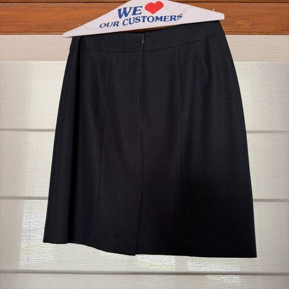 Tahari Black Pencil Skirt – Classic Suiting - Picture 2 of 2